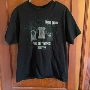 Disney Theme Parks Haunted Mansion T Shirt RARE